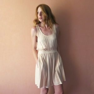 Talula Pale Peach Cinch Dress